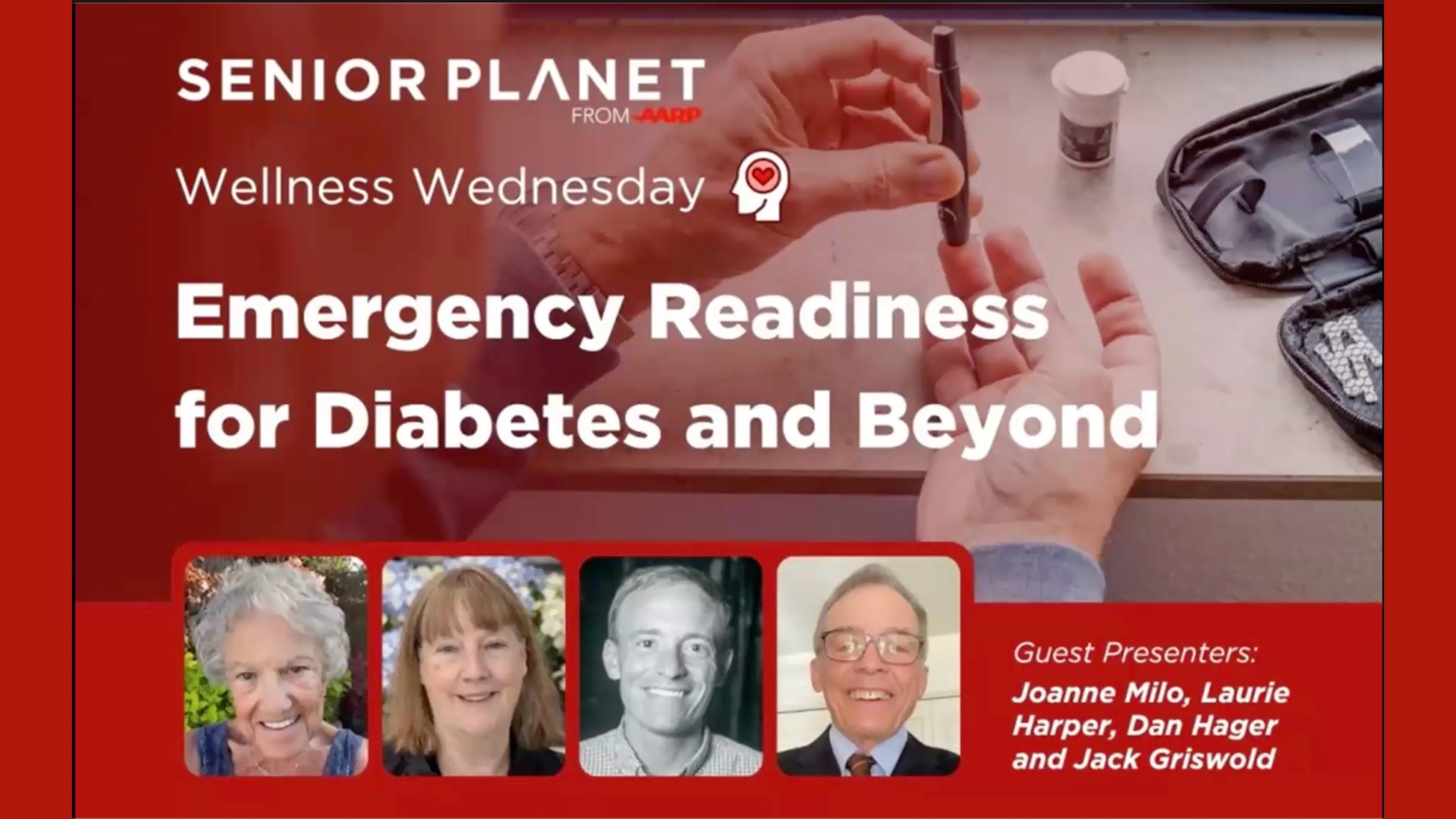 Wellness Wednesday Emergency Readiness for Diabetes and Beyond Website Size Wellness Wednesday Emergency Readiness for Diabetes and Beyond Website Size