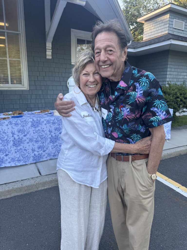 Judith and her husband, Danny.